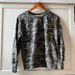 Sundry Camo Crewneck